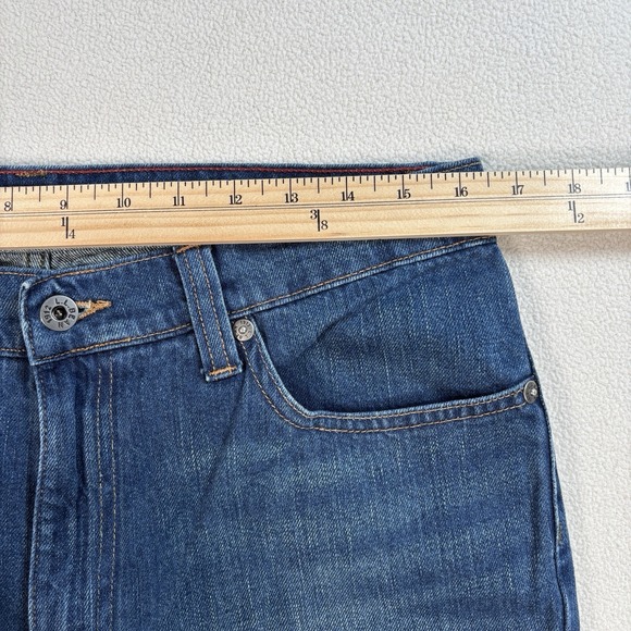 LL Bean‎ Jeans Men 32 (fits 33x29) Blue Classic Fit Slightly Tapered 100% Cotton - Picture 13 of 16